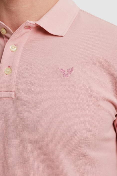 PME legend short sleeve polo garment dyed piq